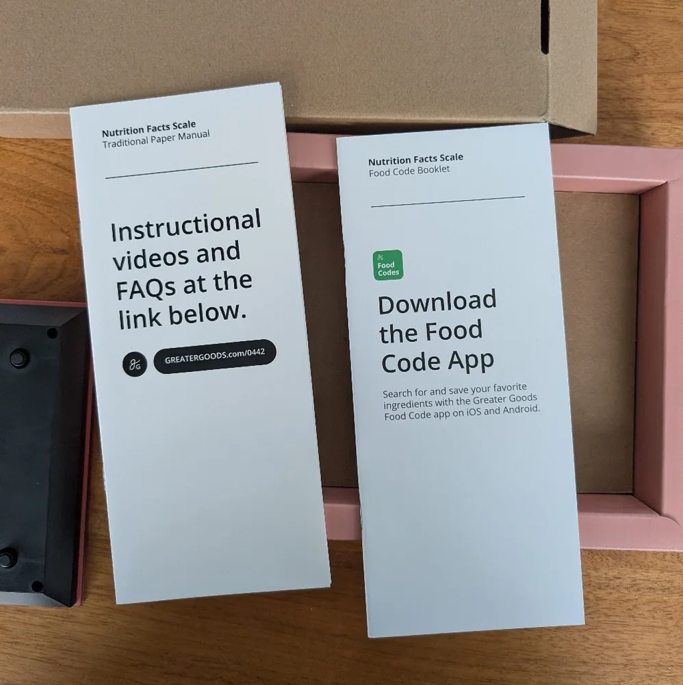 Pink Food Scale